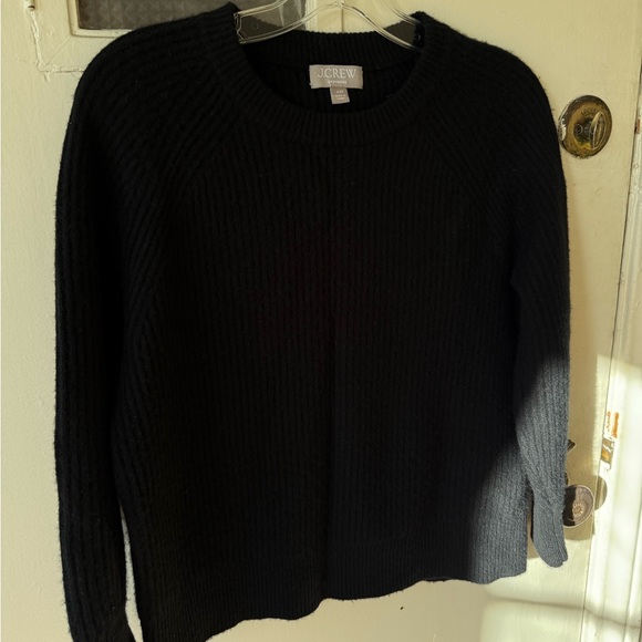 J. Crew Ribbed Oversized Cashmere Sweater - Picture 3 of 7